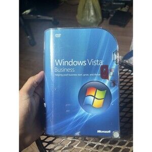 Microsoft Windows Vista Business Full MS WIN 32 Bit DVD =NEW SEALED RETAIL BOX=
